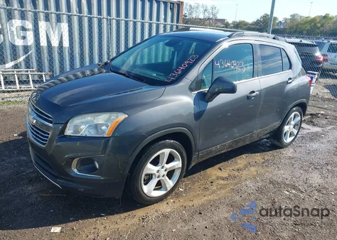 2016 Chevrolet Trax Ltz из США, поврежденный, VIN 3GNCJMSB0GL167088